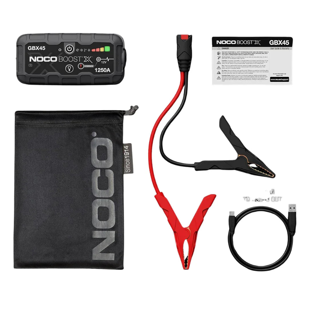 NOCO Boost GBX45: UltraSafe 12V Jump Starter & Power Bank for 6.5L Petrol and 4.0L Diesel Engines